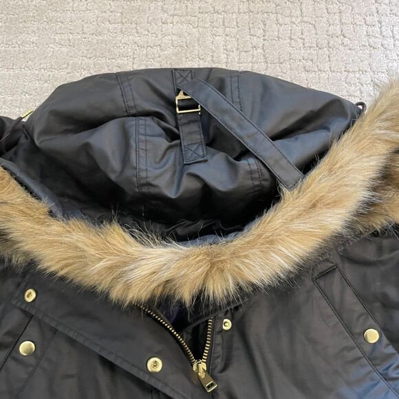 J. Crew Perfect Winter Parka - PrimaLoft - Petite Large - waxed canvas - Picture 5 of 7
